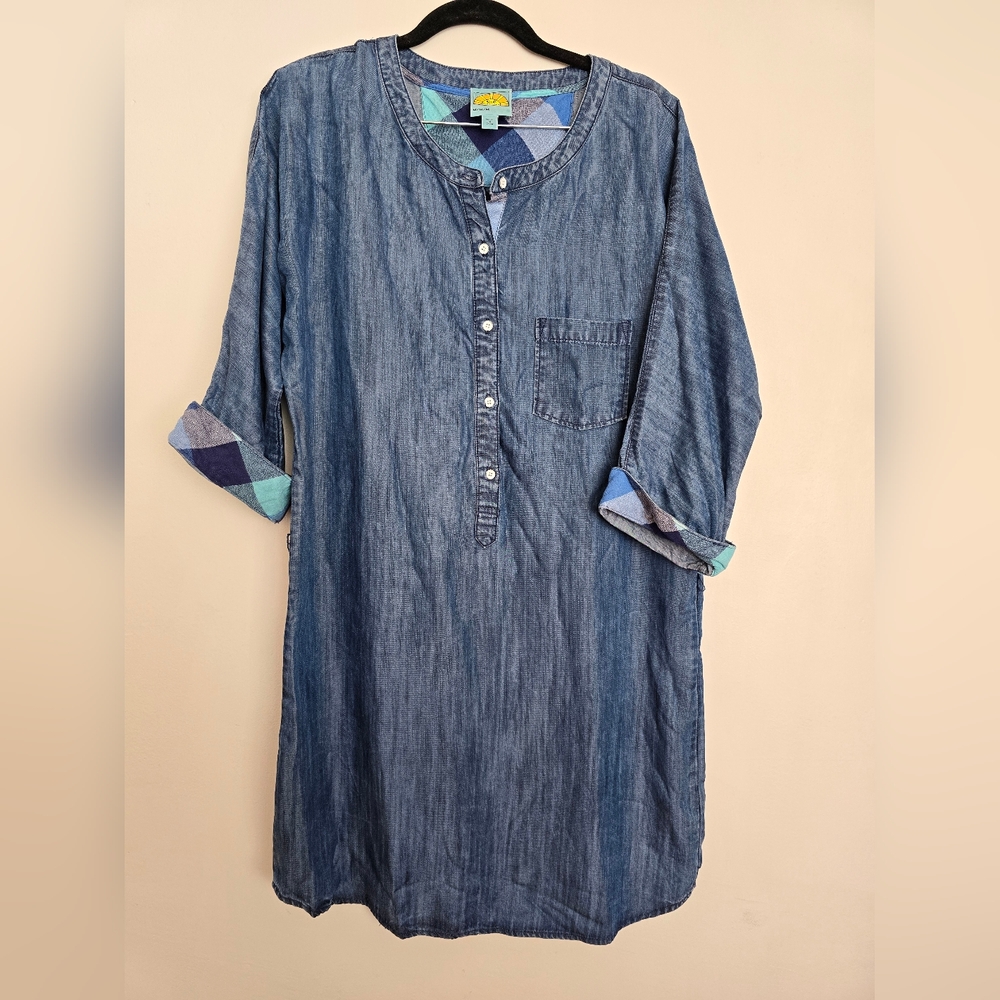 C&C California Women Blue Casual Dress